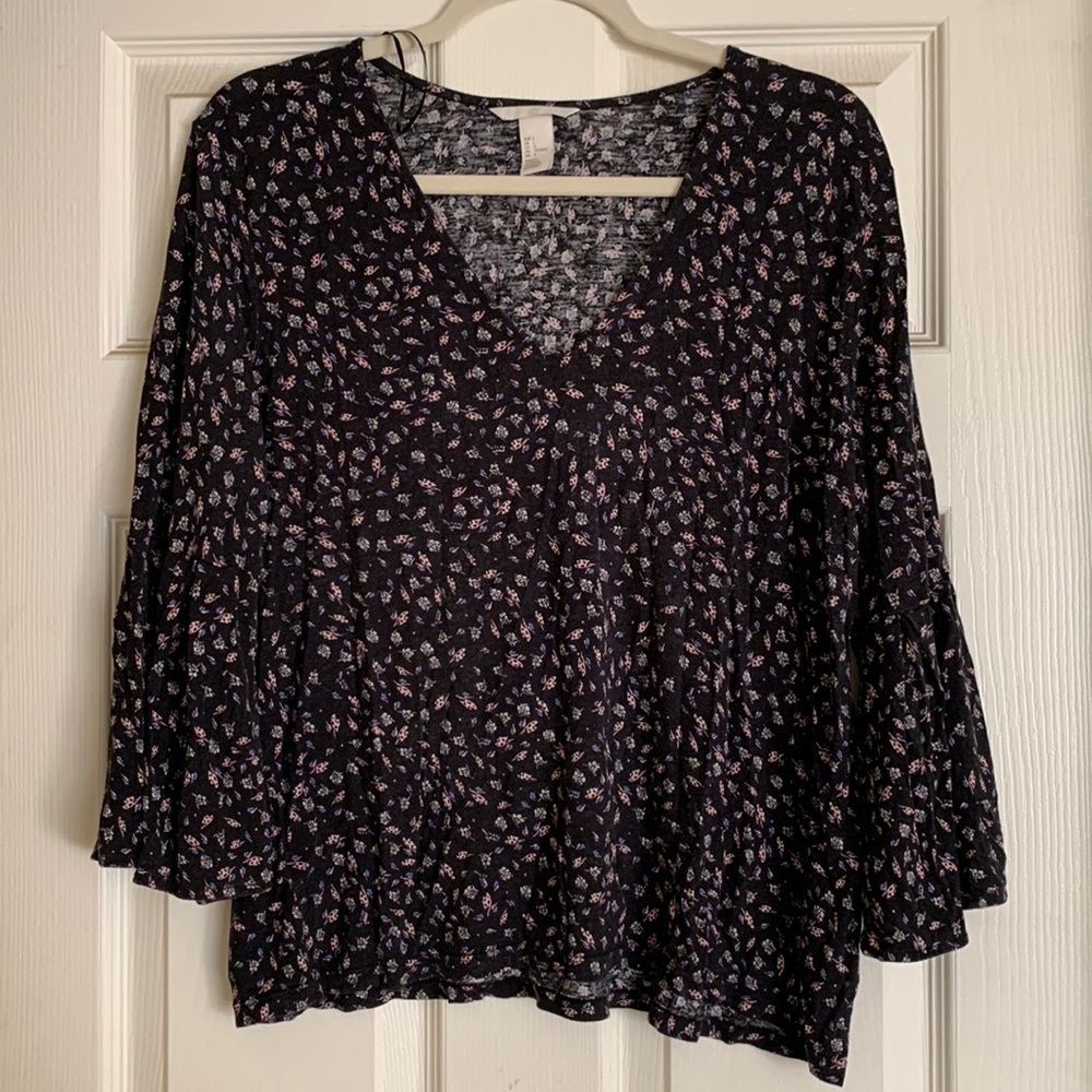 H&M long sleeved blouse
